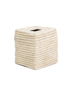 Square Raffia Tissue Box Cover
