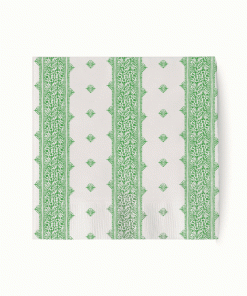 Peter Dunham + Hudson Grace Green Fig and Fez, Cocktail Napkins Set of 50