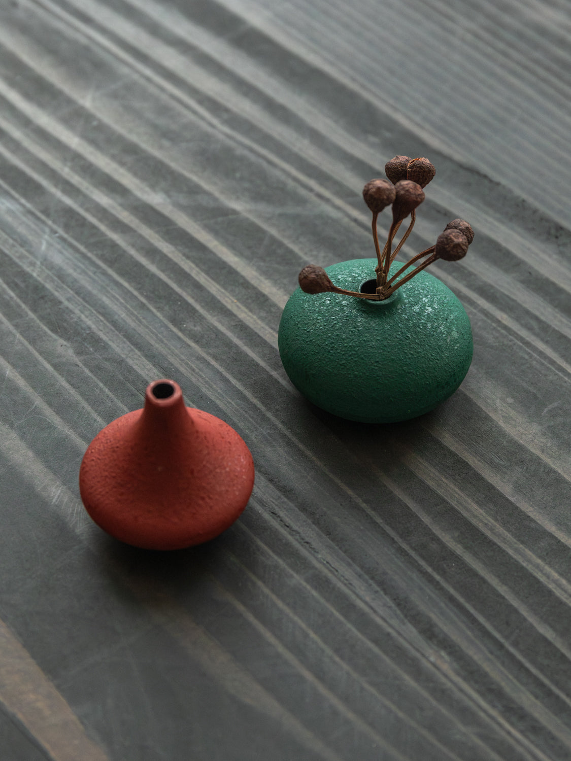 CK Bud Vase, Green - Image 2