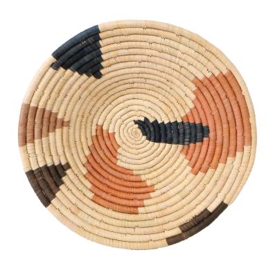 12" Large Peach Sukari Round Basket