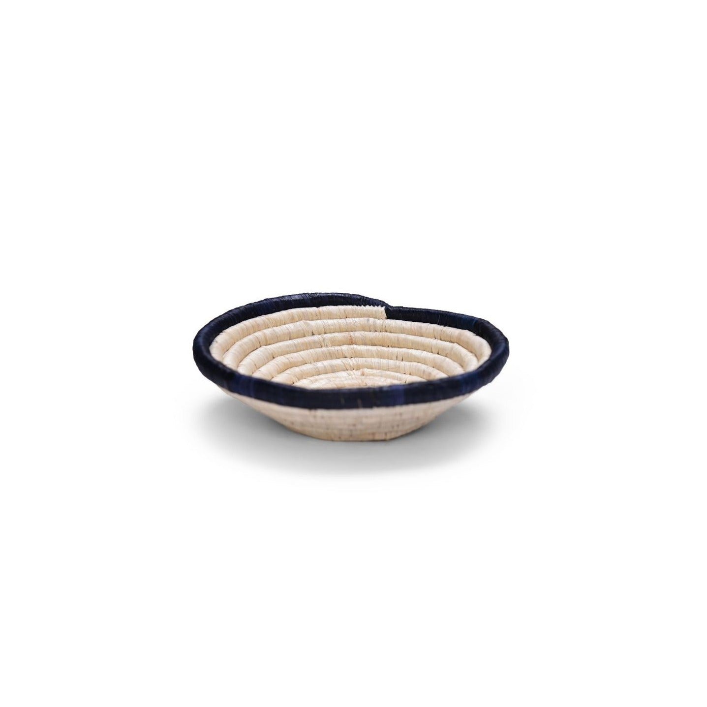 6" Small Blue Night Ring Round Basket - Image 2