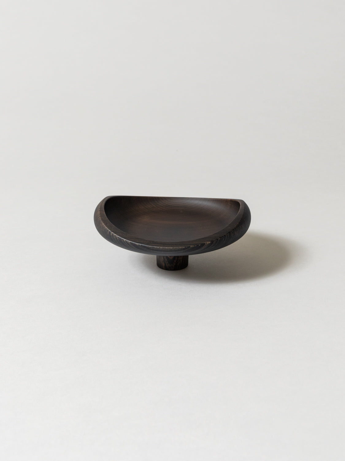 AEKA Object Footed Flat Bowl, Black - Image 5