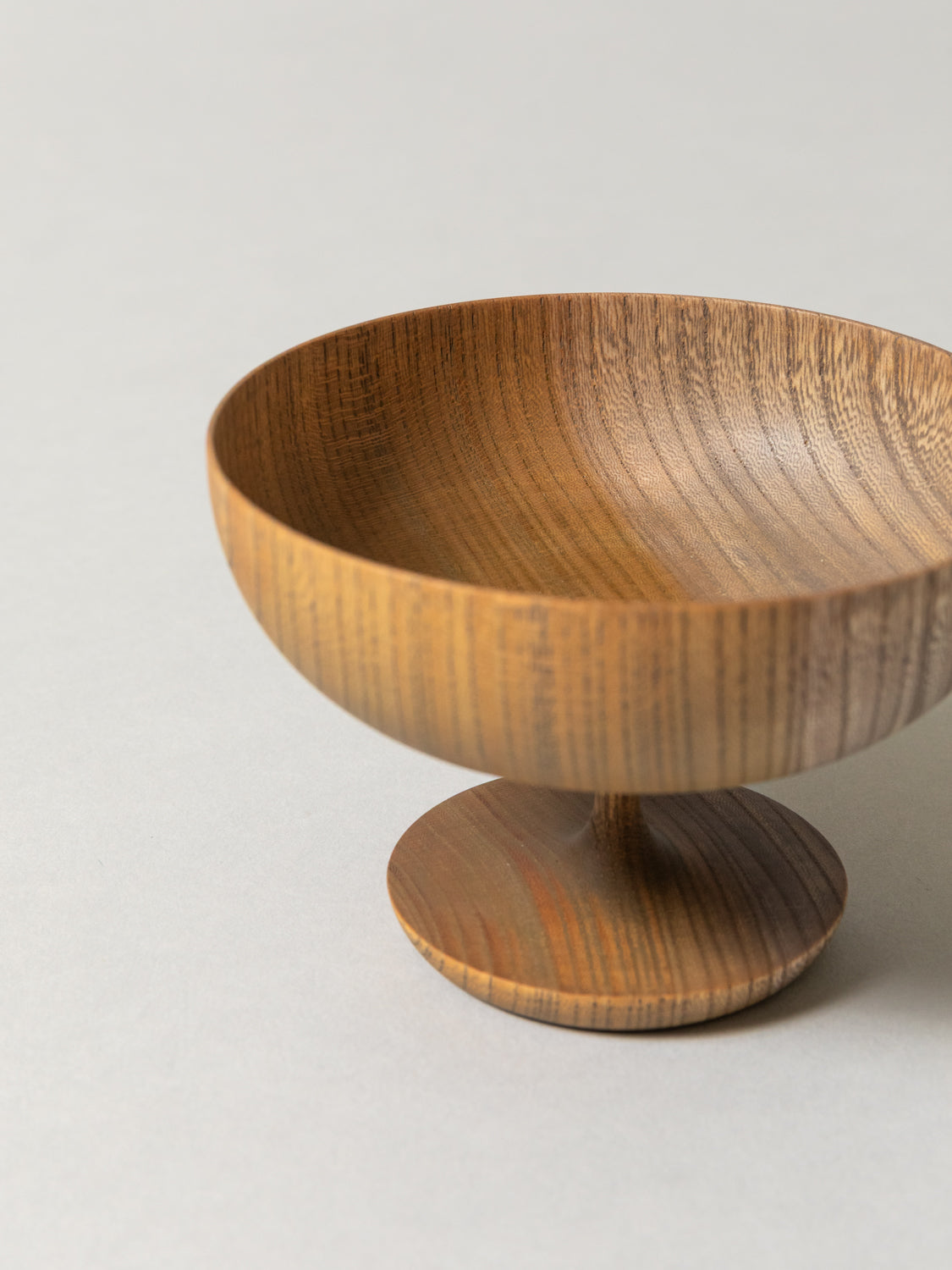Sinafu Small Stand Bowl - Hotei (Smoky Grey) - Image 4