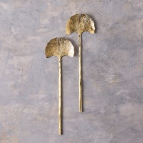 Gingko Gold Salad Servers