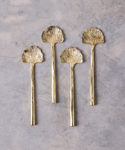 Gingko Mini Spoons Set/4