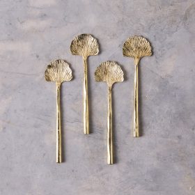 Gingko Mini Spoons Set/4