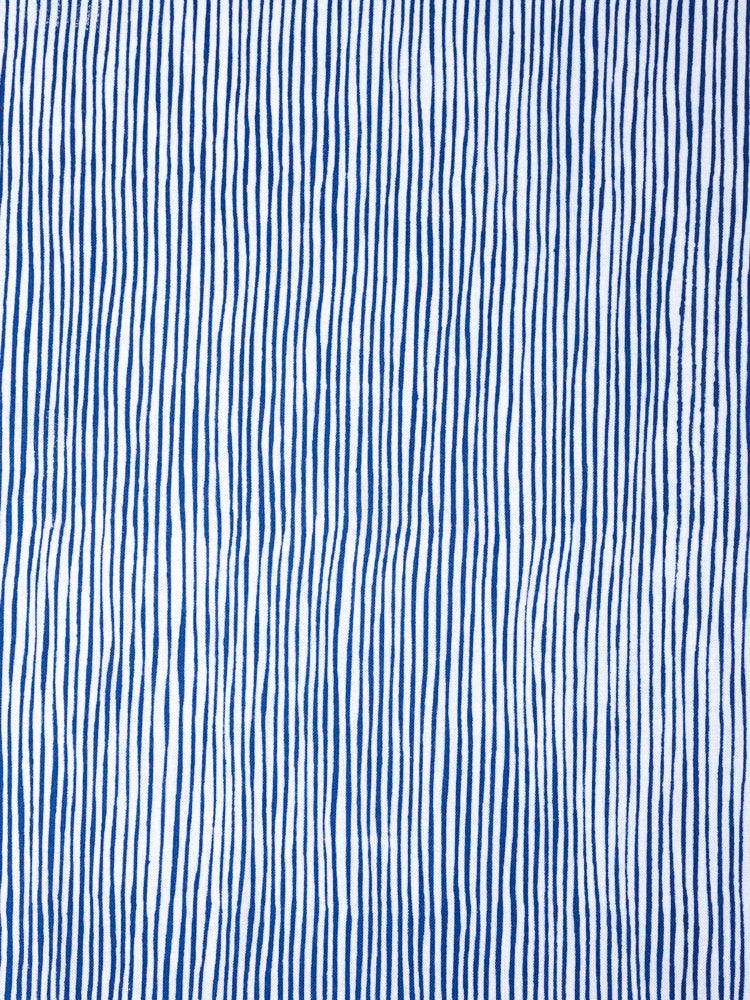 Kamawanu Tenugui - Wavy Blue Stripes - Image 2