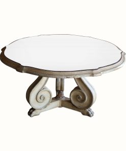 Rococo Italian 19th Century Mirrored Center Table