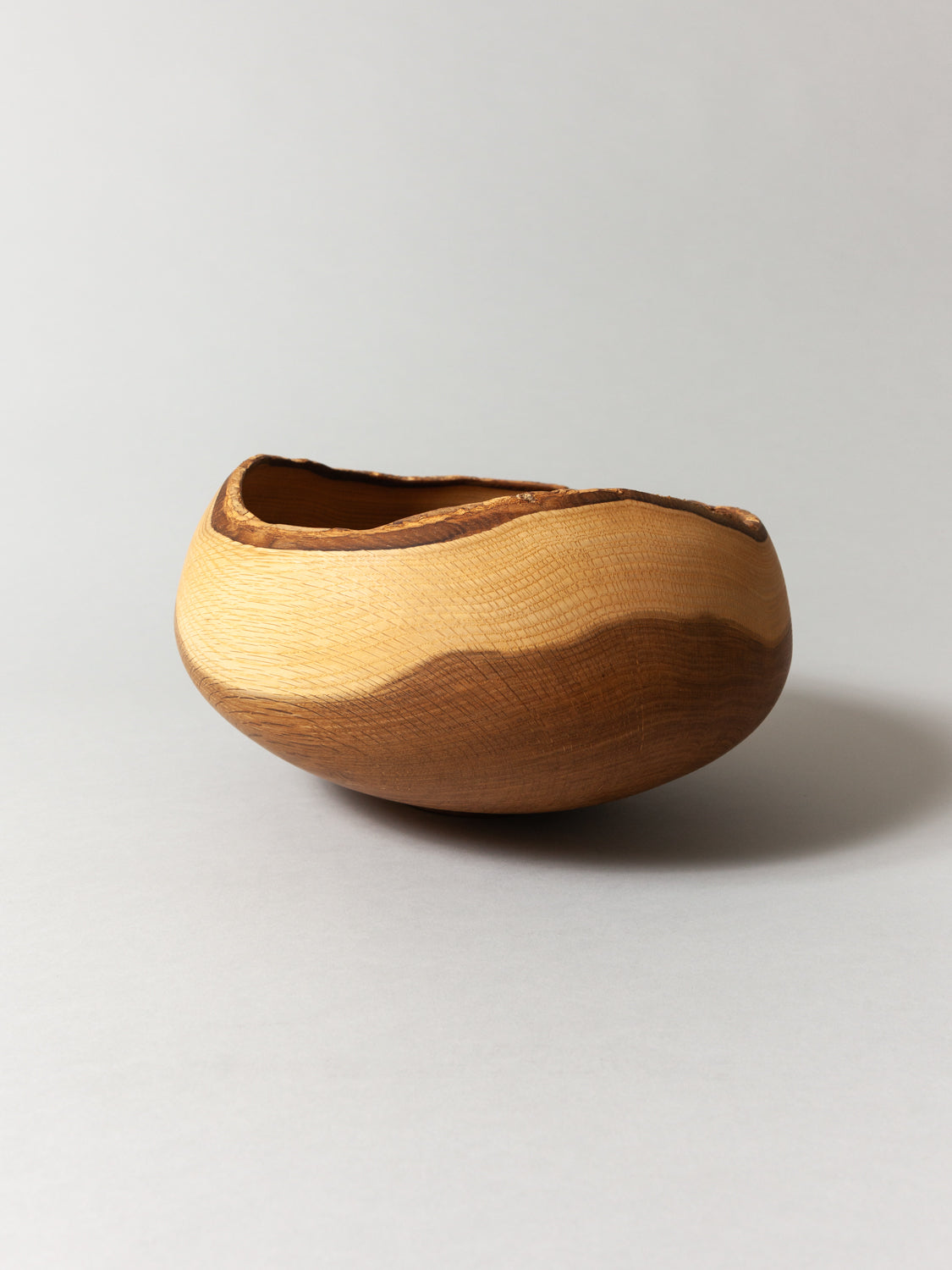 Usuda Wooden Bowl - Oak #2 - Image 2