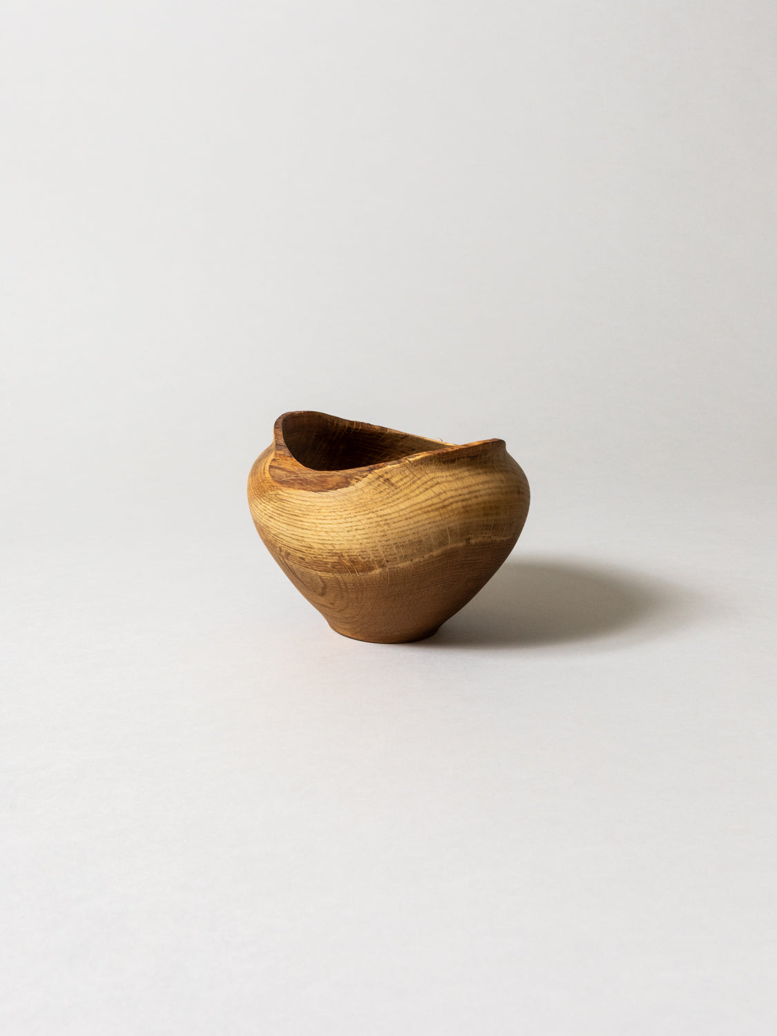 Usuda Wooden Bowl - Oak #4 - Image 2