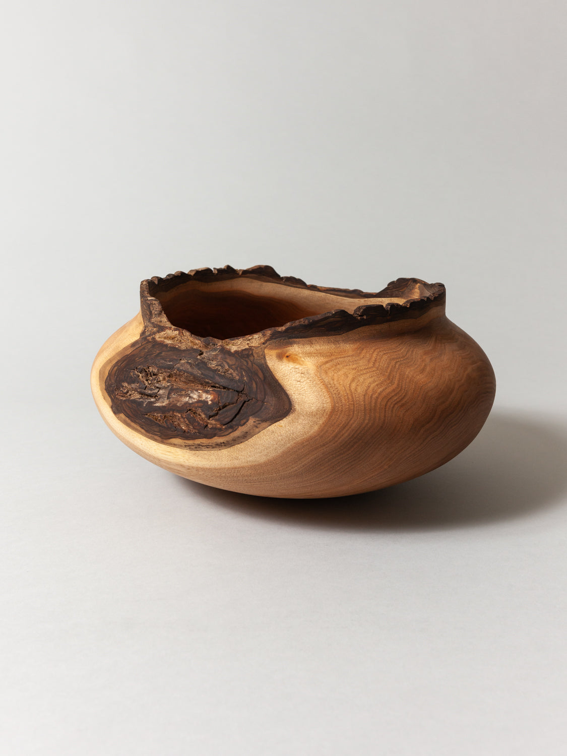 Usuda Wooden Bowl - Walnut #4 - Image 2