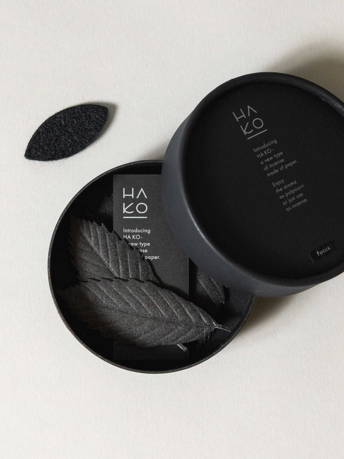 HA KO Paper Incense - Black, Set of 6 - Image 4
