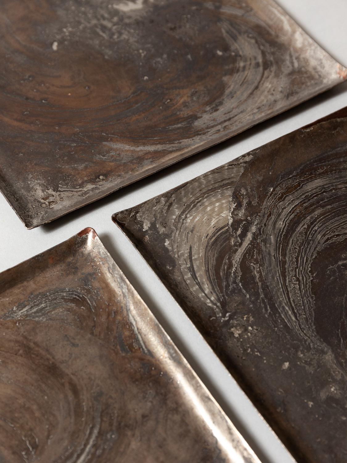 Fujita Swirl Plate - Square - Image 3