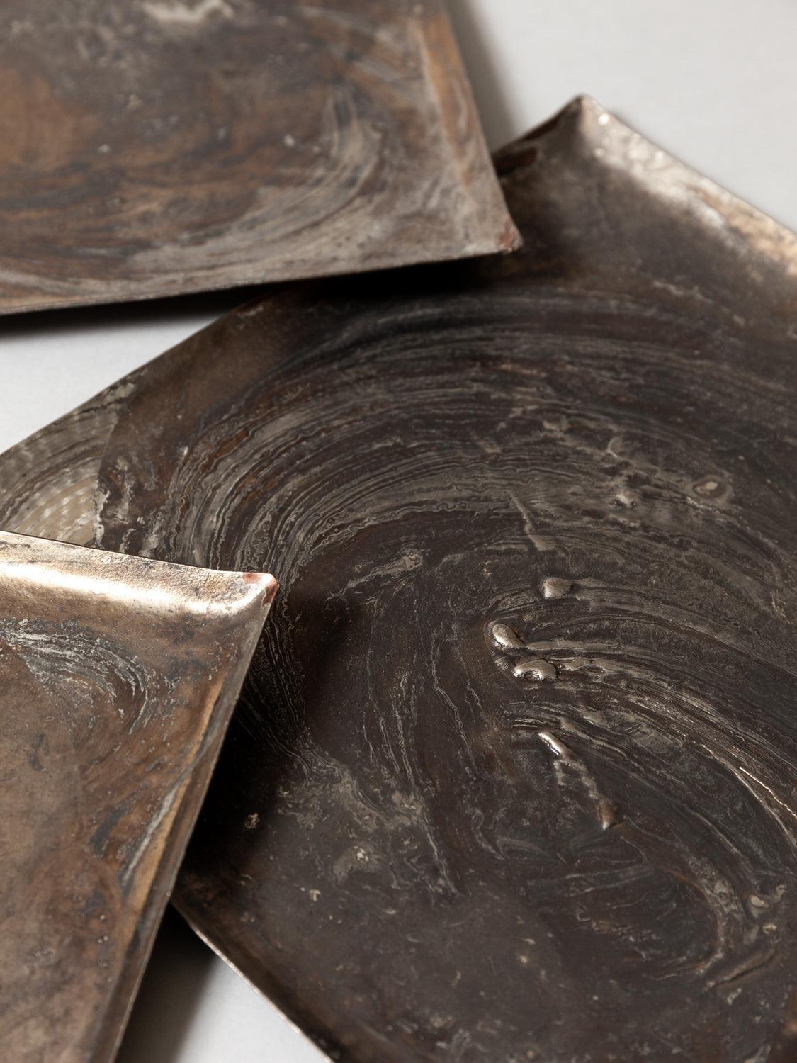 Fujita Swirl Plate - Square - Image 2
