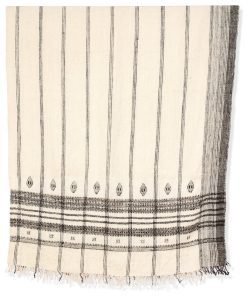 Original Indian Bedcover in Ivory