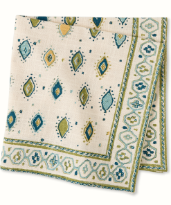 Peter Dunham + Hudson Grace Green Oona Printed Napkin