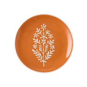 Peter Dunham + Hudson Grace Spice Orange Jaali Appetizer Plate