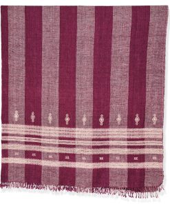 Patna Indian Bedcover in Fuschia