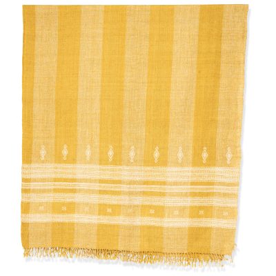 Patna Indian Bedcover in Yellow