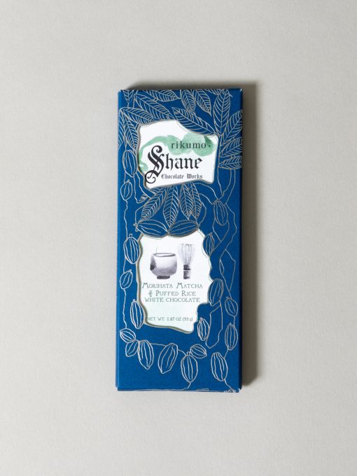rikumo x Shane Confectionery Matcha Chocolate Bar, 1.87 oz