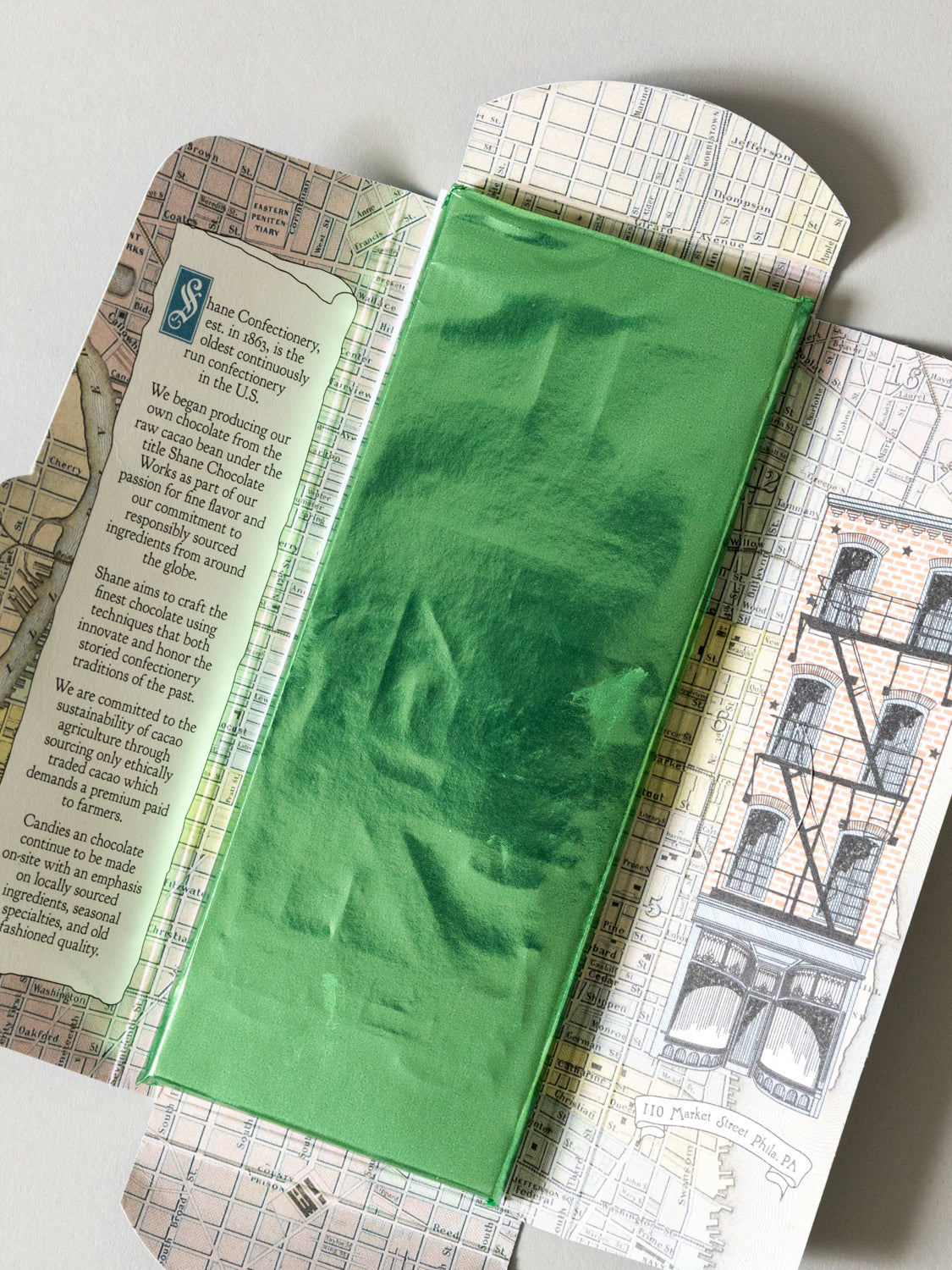 rikumo x Shane Confectionery Matcha Chocolate Bar, 1.87 oz - Image 2