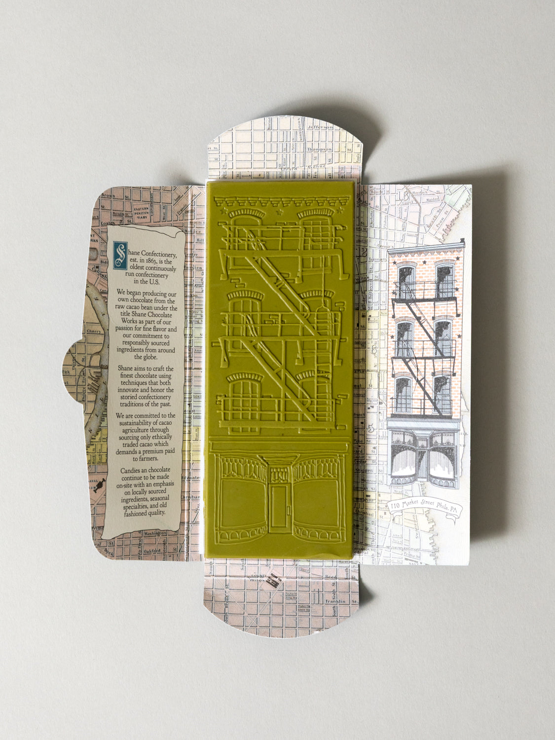 rikumo x Shane Confectionery Matcha Chocolate Bar, 1.87 oz - Image 3