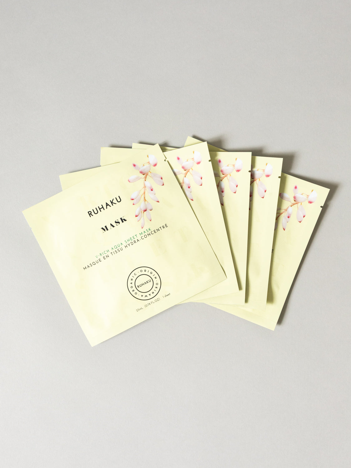 Gettou V-Rich Aqua Sheet Mask - 5 Sheets - Image 2