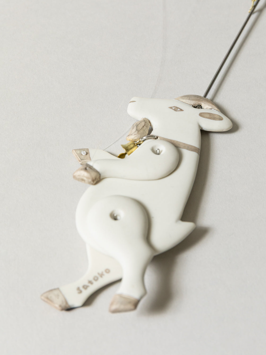 Porcelain Marionette - Goat - Image 2