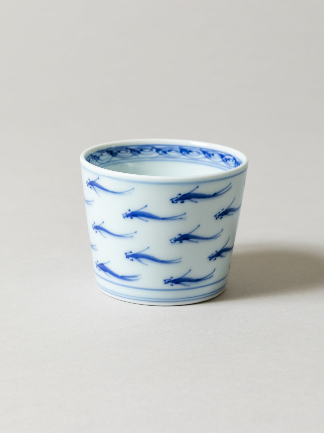 Sometsuke Choko Cup - Medaka Fish