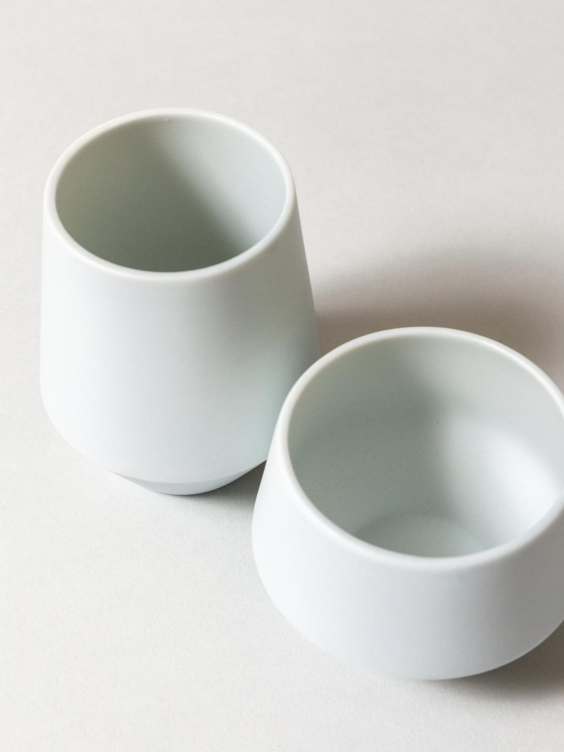 Frustum Porcelain Tea Cup - Image 2