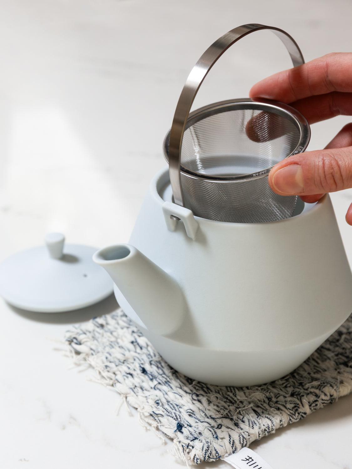 Frustum Porcelain Teapot - Image 4