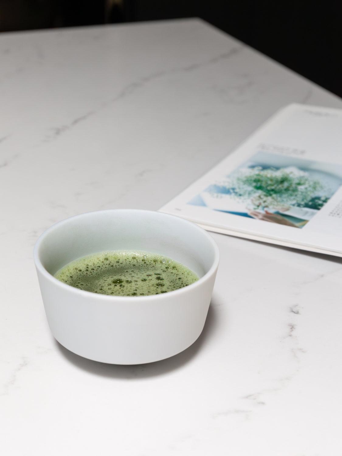 Frustum Porcelain Matcha Bowl - Image 4