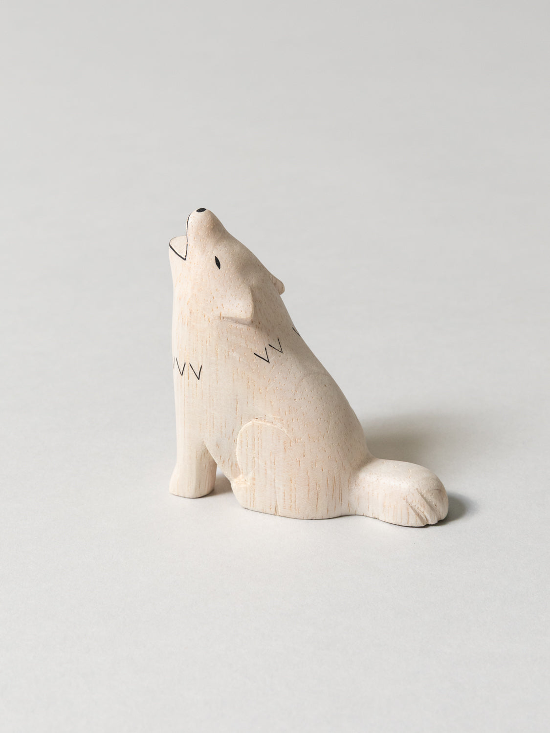 Wooden Animal - Wolf - Image 2