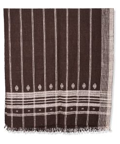 Original Indian Bedcover in Brown