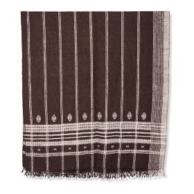 Original Indian Bedcover in Brown