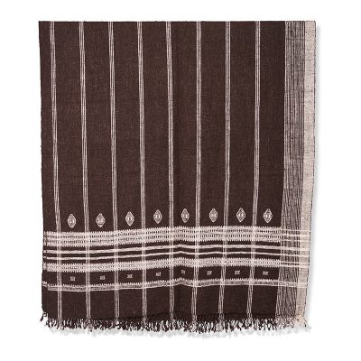 Original Indian Bedcover in Brown