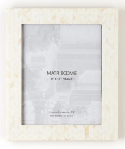 8" x 10" Artemis Picture Frame - Carved Bone