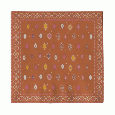 Peter Dunham + Hudson Grace Oona and Fez Cocktail Napkins, Set of 50
