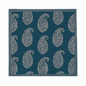 Peter Dunham + Hudson Grace Kashmir and Indian Chintz Cocktail Napkins, Set of 50