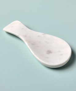 Marble Spoon Rest White