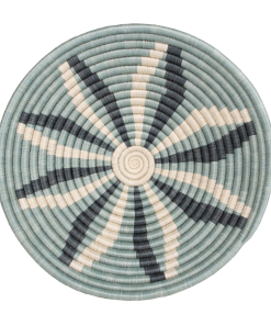 12" Coastal Woven Bowl - Elegant