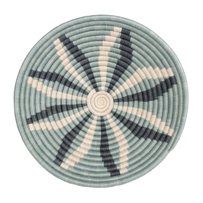 12" Coastal Woven Bowl - Elegant