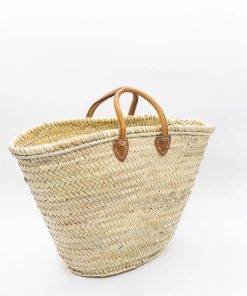 French Shopping Basket with Short Handles