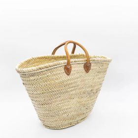 French Shopping Basket with Short Handles
