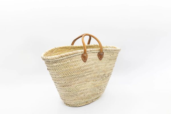 French Shopping Basket with Short Handles