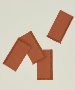Essential Dinner Napkins - Terracotta / Set of 4