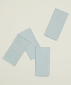 Essential Dinner Napkins - Sky / Set of 4