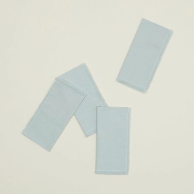 Essential Dinner Napkins - Sky / Set of 4