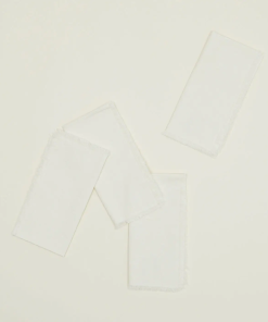Essential Dinner Napkins - Ivory / Set of 4