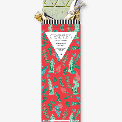 Compartes Pistachio Gelato Chocolate Bar